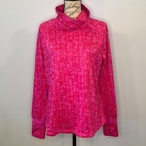 FREE with purchase! Exertek funnel neck fleece lined pullover top L